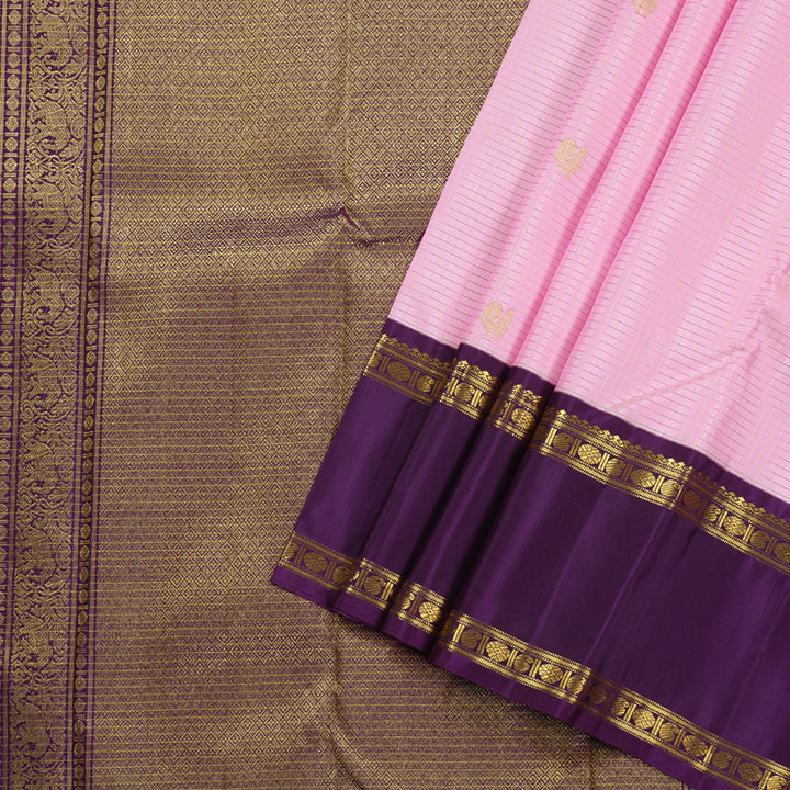 Hayagrivas Handloom Retta Pettu Kanjivaram Silk Saree BBD234E2-1