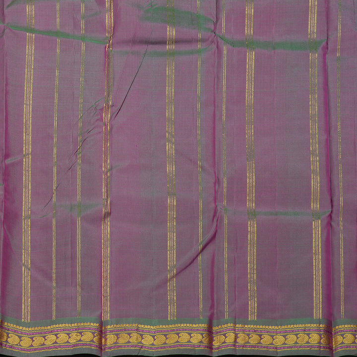 Hayagrivas Pink Handloom Kanjivaram Silk Saree with Mandhalir Border BBD237E1-5