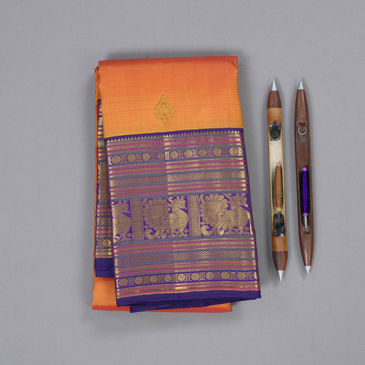 Hayagrivas Handloom Kanjivaram Silk Saree BBD238E10-1