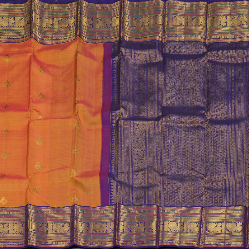 Hayagrivas Handloom Kanjivaram Silk Saree BBD238E10-1