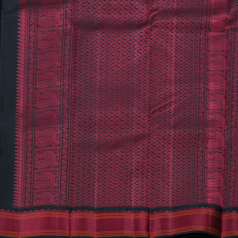 Hayagrivas Handloom Kanjivaram Thread Work Silk Saree BBD245E1-1