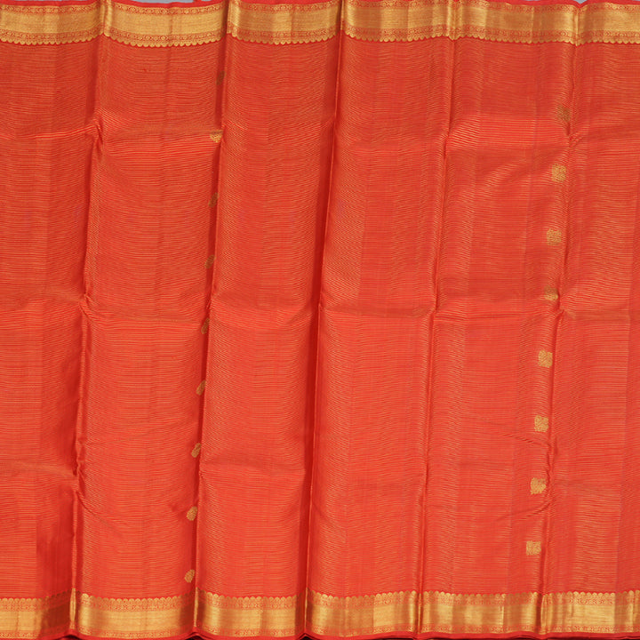 Hayagrivas Red Kanjivaram Silk Saree with Redish Pink Border BBD262E8-1