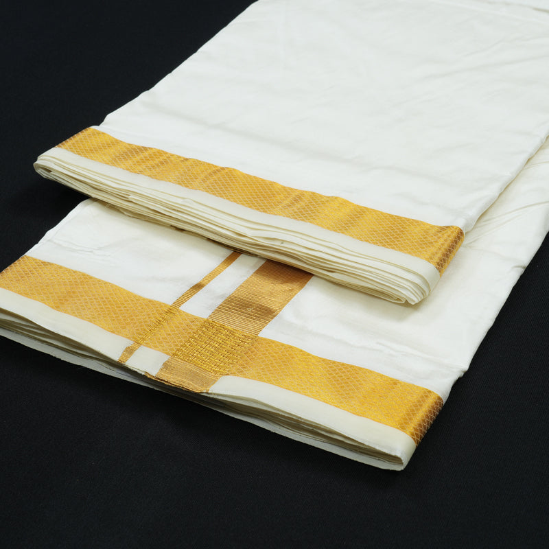 Hayagrivas Handloom 10*6 Silk Dhothi (60K) BBD273E11-3