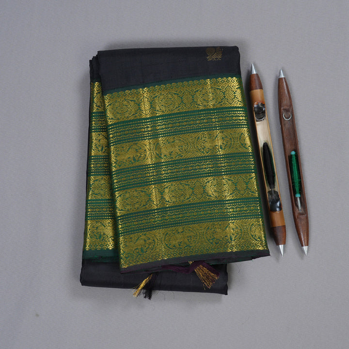 Hayagrivas Handloom Varisai Pettu Kanjivaram Silk Saree BBD277E2-1