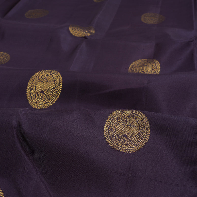 Hayagrivas Handloom Kanjivaram Korvai Silk Saree BBD317E4-5