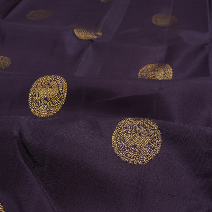 Hayagrivas Handloom Kanjivaram Korvai Silk Saree BBD317E4-5