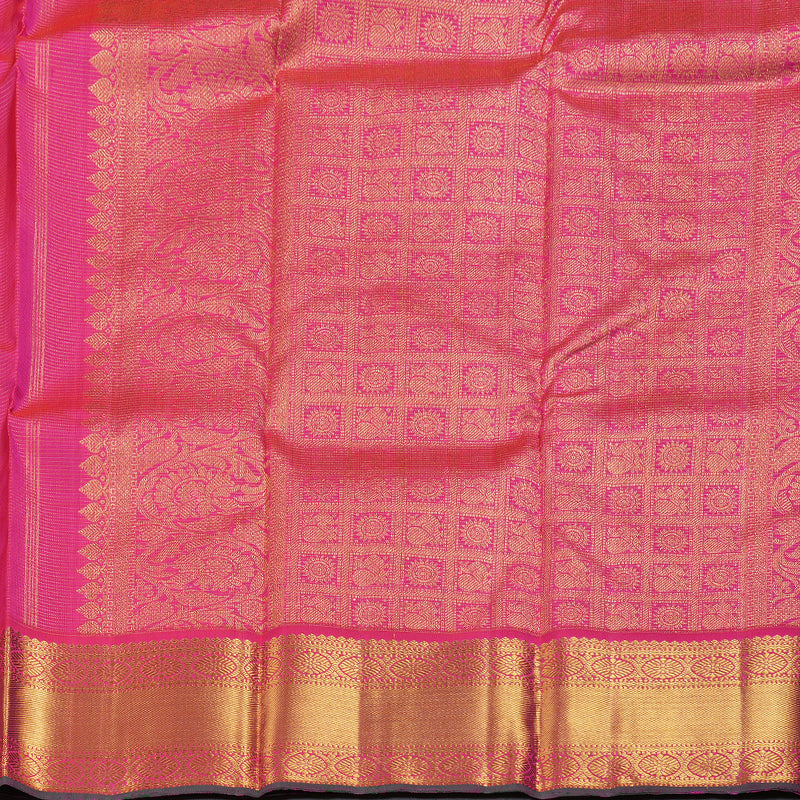 Hayagrivas Handloom Vairaoosi Kanjivaram Silk Saree BBD325E5-1