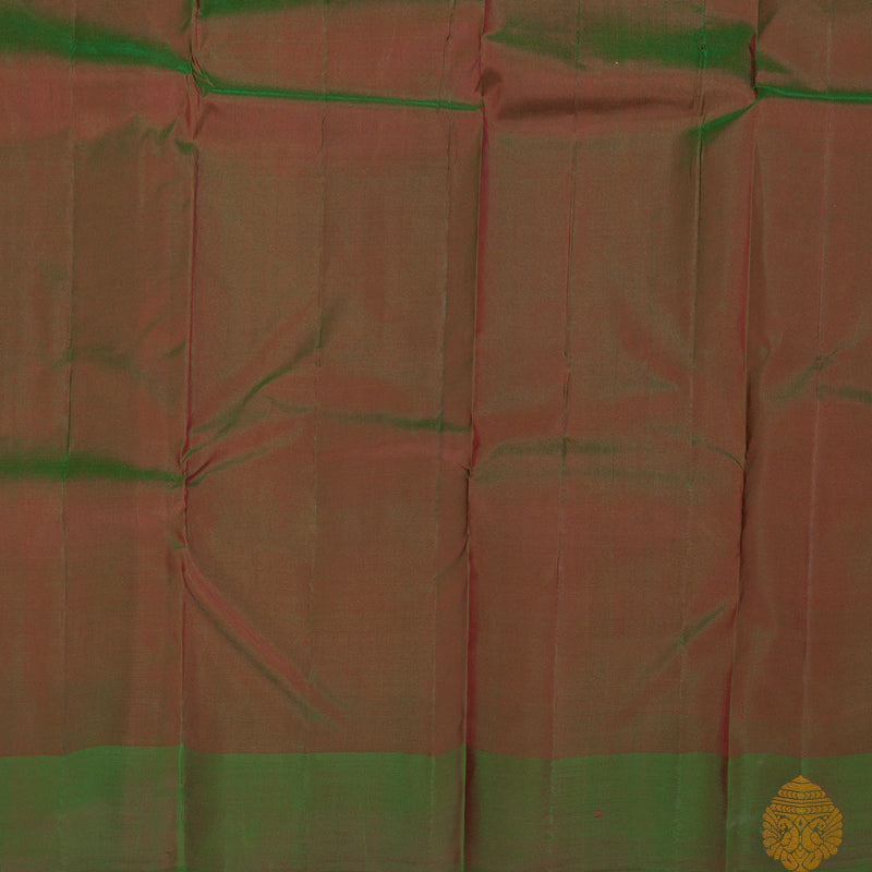 Hayagrivas Red Handloom Kanjivaram Silk Saree with Mandhalir Border BBD336E1-6