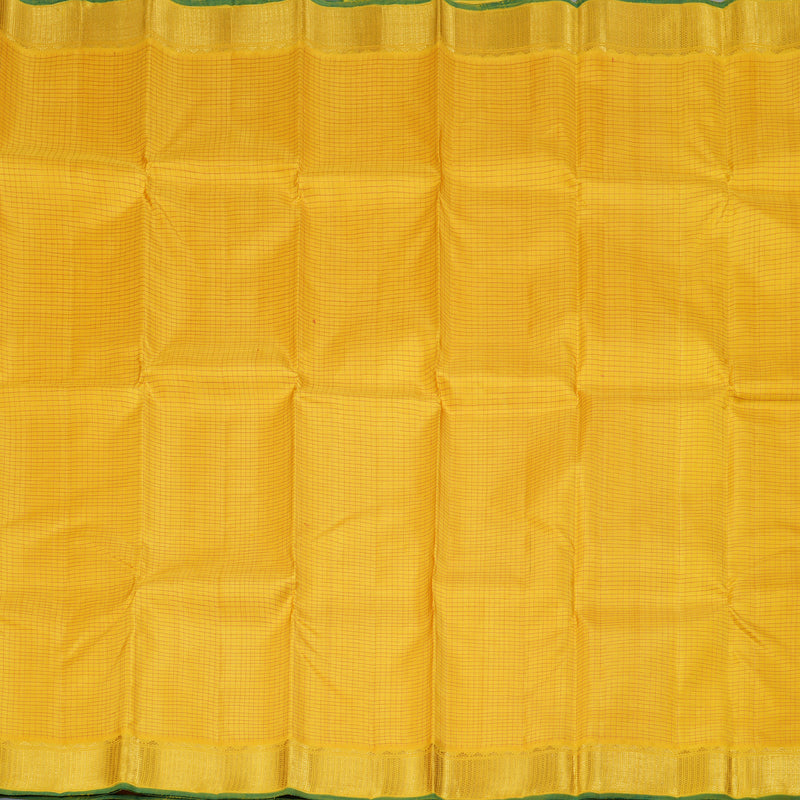 Hayagrivas Yellow Handloom Kanjivaram Silk Saree BBD357E5-6