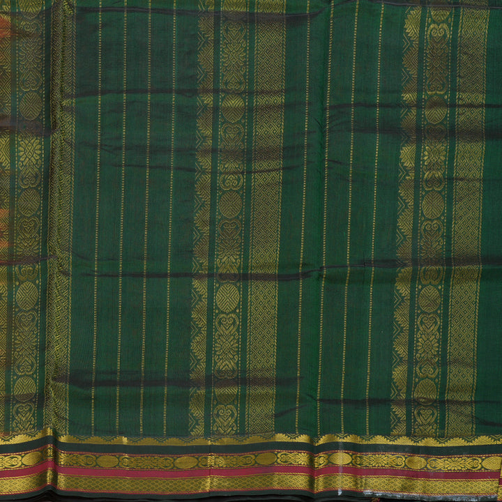 Hayagrivas Handloom Korvai Silk Cotton Saree BBD385F1-4