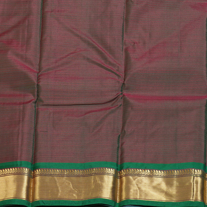 Hayagrivas Purple Handloom Kanjivaram Silk Saree with Mandhalir Border BBD390F2-53