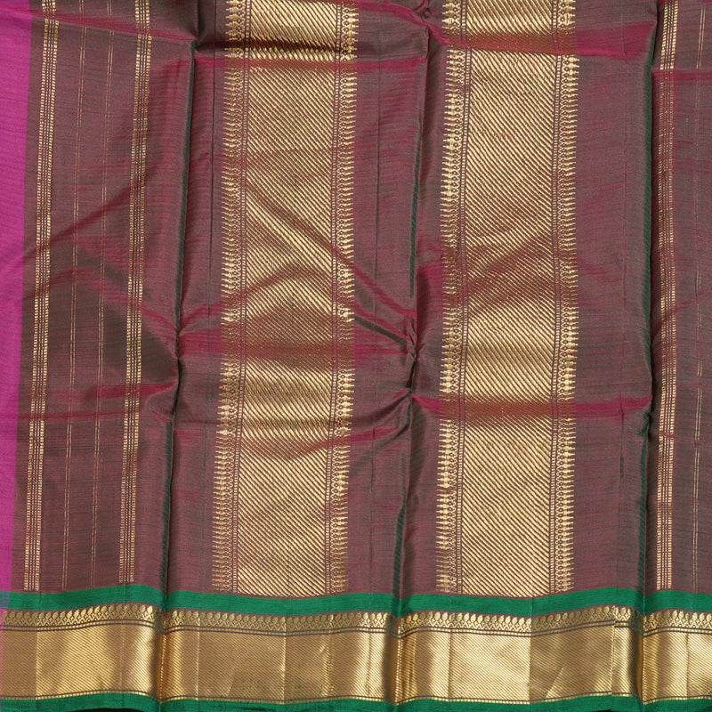 Hayagrivas Purple Handloom Kanjivaram Silk Saree with Mandhalir Border BBD390F2-53