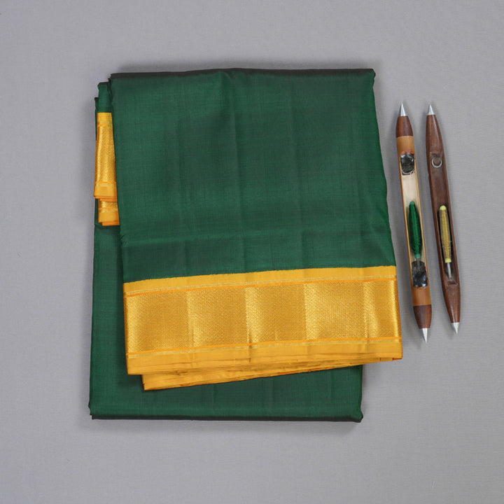 Hayagrivas Handwoven Kanjivaram Ten Yards  Silk Saree BBD430F14-1