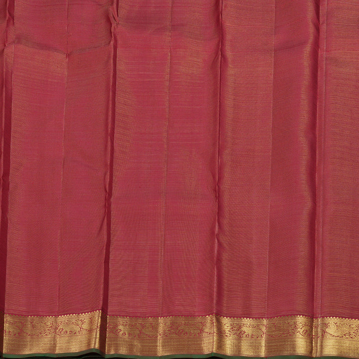 Hayagrivas Maroon Vairaoosi Kanjivaram Handloom Silk Saree BBD440F3-1