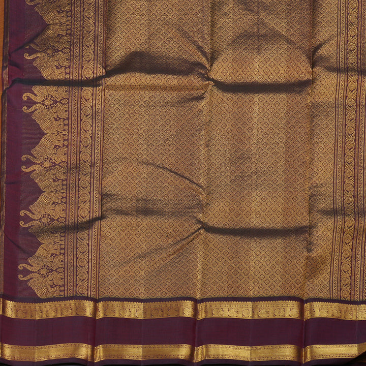 Hayagrivas Handloom Korvai  Kanjivaram Silk Saree BBD471F7-1