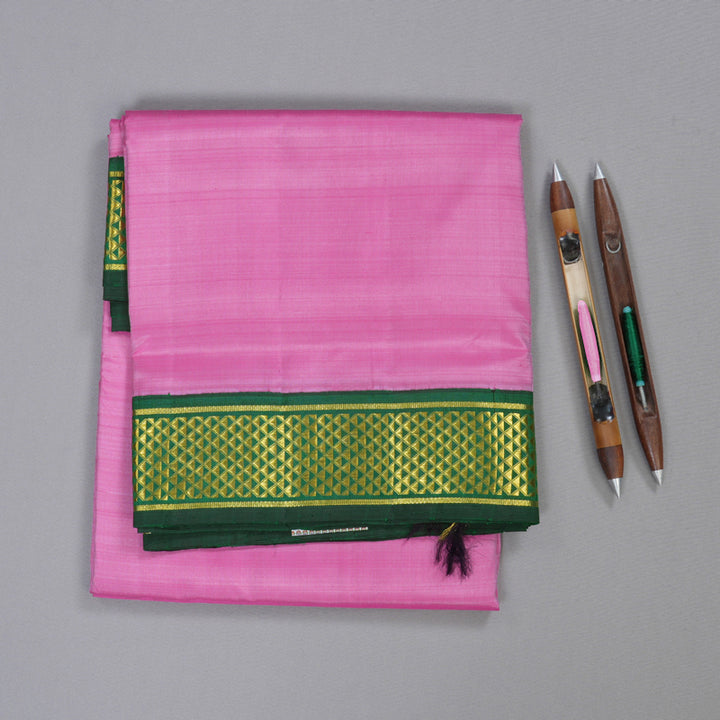 Hayagrivas Handloom Ten Yards Kanjivaram Silk Saree BBD472F4-1