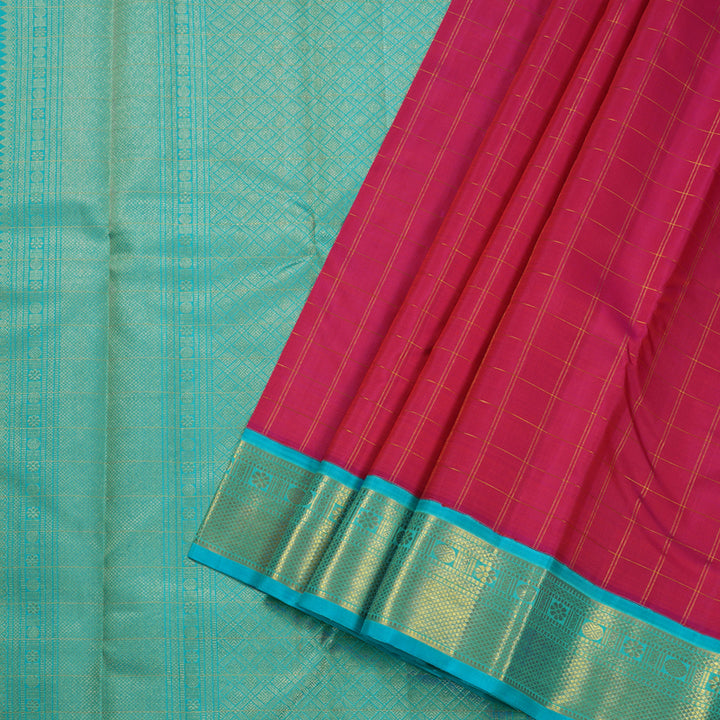 Hayagrivas Handloom Korvai Kanjivaram Silk Saree BBD473F14-2