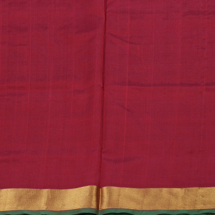 Hayagrivas Handloom Traditional Red Silk Cotton Saree BBD485F7-6