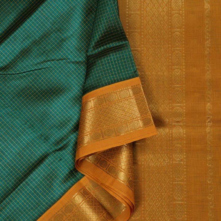 Hayagrivas Handloom Korvai Silk Cotton Saree BBD486F9-5