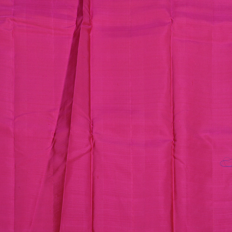 Hayagrivas Handloom Kanjivaram Silk Saree in Majestic Dark Maroon BBD487F3-1