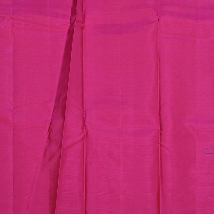 Hayagrivas Handloom Kanjivaram Silk Saree in Majestic Dark Maroon BBD487F3-1