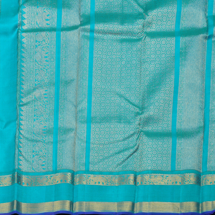 Hayagrivas Handloom Retta Pettu Kanjivaram Silk Saree BBD501F3-1