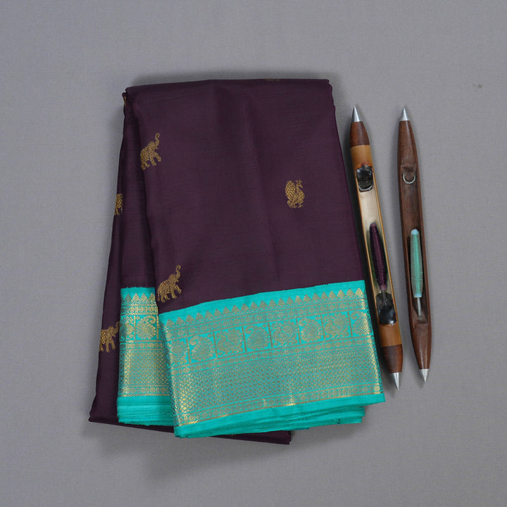 Hayagrivas Handloom Korvai Kanjivaram Silk Saree BBD510F12-1