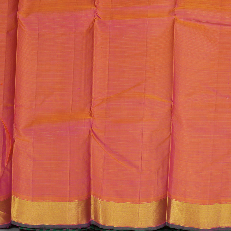 Hayagrivas Handloom Multicolour Checks Kanjivaram Silk Saree BBD514F5-2