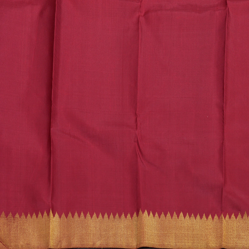 Hayagrivas Handloom Raising Border Kanjivaram Silk Saree BBD518F2-1