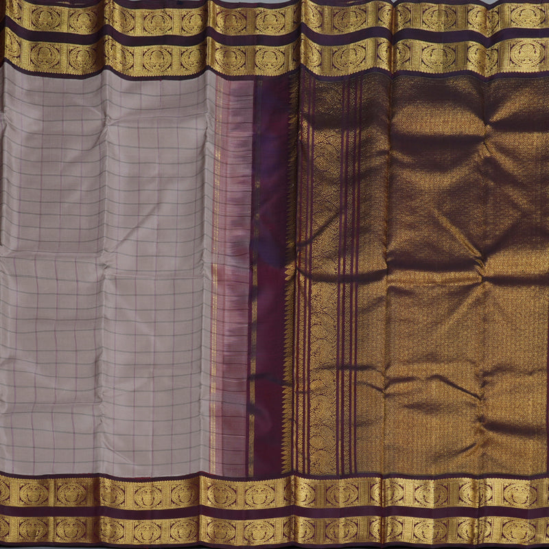 Hayagrivas  Handloom Kanjivaram Silk Saree BBD519F1-2