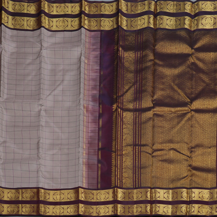 Hayagrivas  Handloom Kanjivaram Silk Saree BBD519F1-2