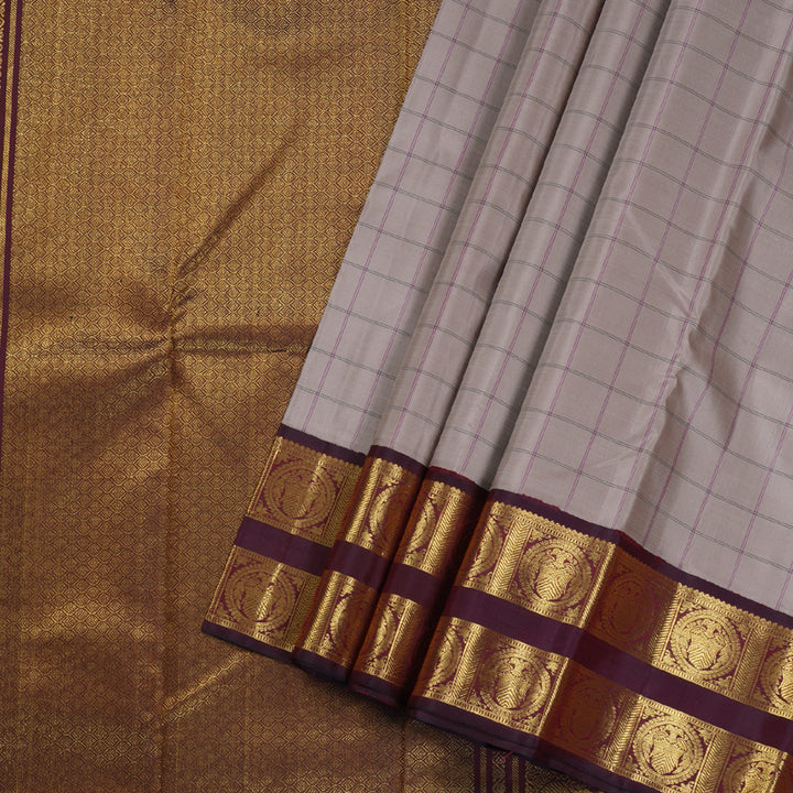 Hayagrivas  Handloom Kanjivaram Silk Saree BBD519F1-2