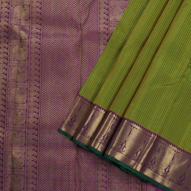 Hayagrivas Handloom Kanjivaram Silk Saree BBD520F1-1