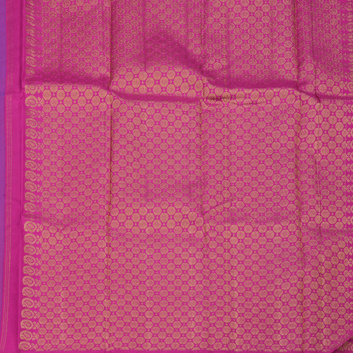 Hayagrivas Handloom MS Blue Kanjivaram Silk Saree BBD522F12-1