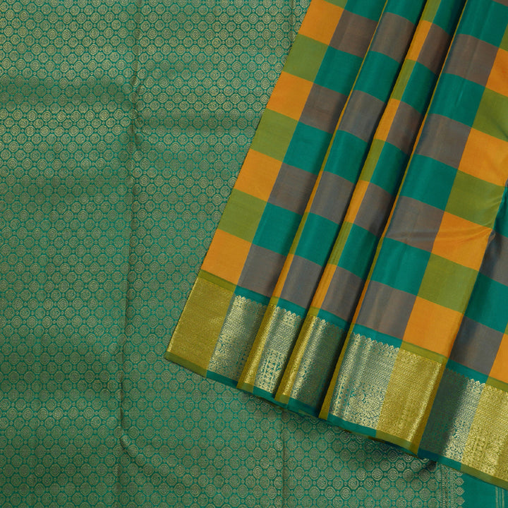 Hayagrivas Handloom Pure Kanjivaram Silk Saree BBD522F22-1