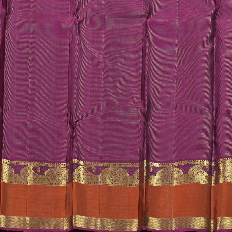 Hayagrivas Handloom Retta Pettu Jari Checks  Kanjivaram Silk Saree BBD522F6-1