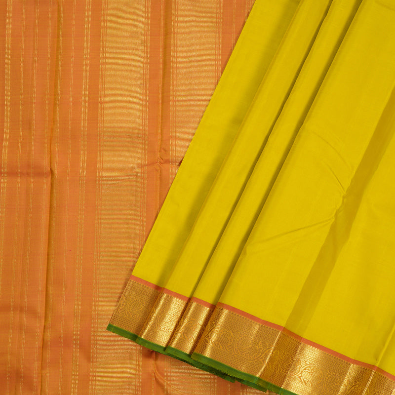 Hayagrivas Handloom Kanjivaram Silk Saree BBD534F1-1