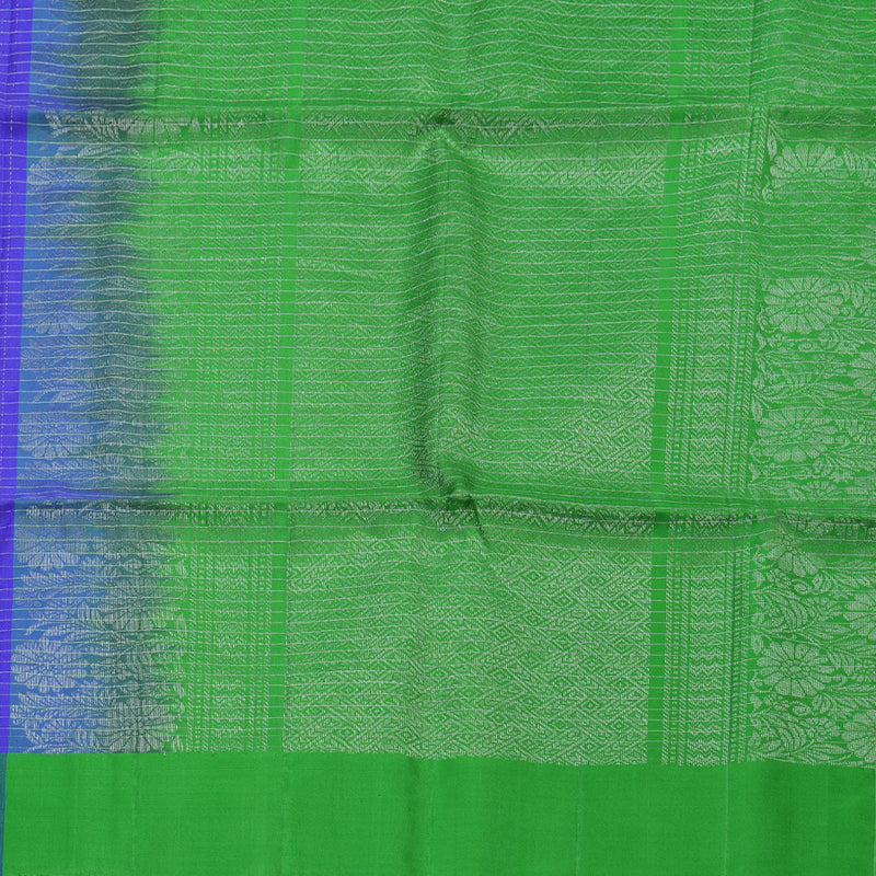 Hayagrivas Blue Handloom Soft Silk Saree BBD536F1-21