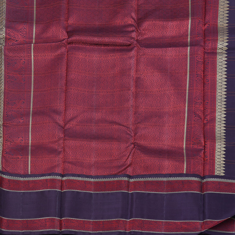 Hayagrivas Handloom Kanjivaram Thread Work Silk Saree BBD558G14-1