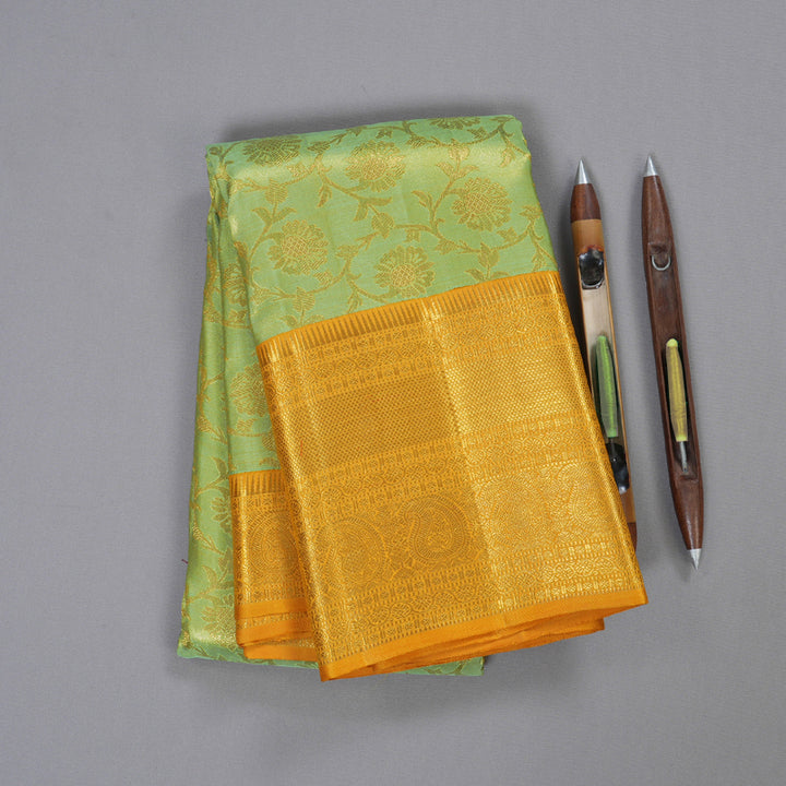 Hayagrivas Handloom Kanjivaram Silk Saree BBD561G2-1