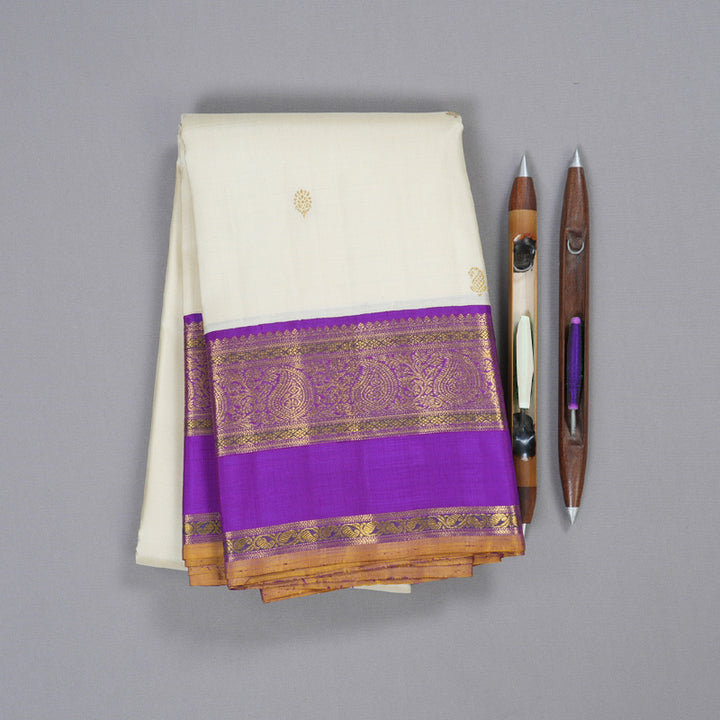 Hayagrivas Handloom Kanjivaram Silk Saree BBD566G1-1