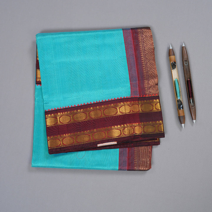 Hayagrivas Handloom Retta Pettu Korvai Silk Cotton Saree BBD57D10-4