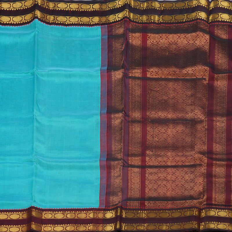 Hayagrivas Handloom Retta Pettu Korvai Silk Cotton Saree BBD57D10-4