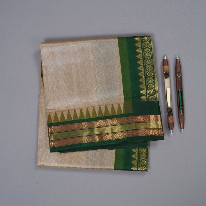 Hayagrivas Handloom Temple Border Silk Cotton SareeBBD57D6-2