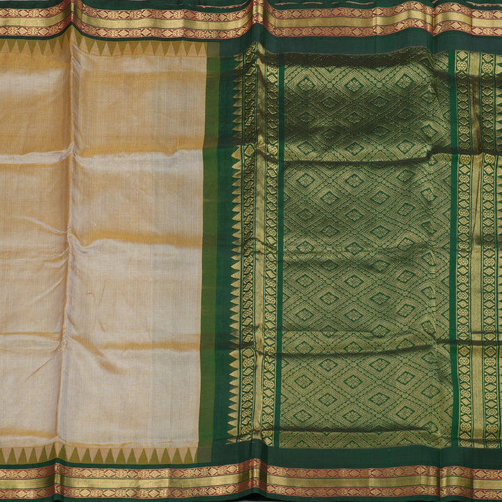 Hayagrivas Handloom Temple Border Silk Cotton SareeBBD57D6-2