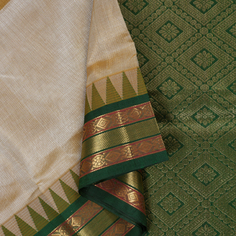 Hayagrivas Handloom Temple Border Silk Cotton SareeBBD57D6-2