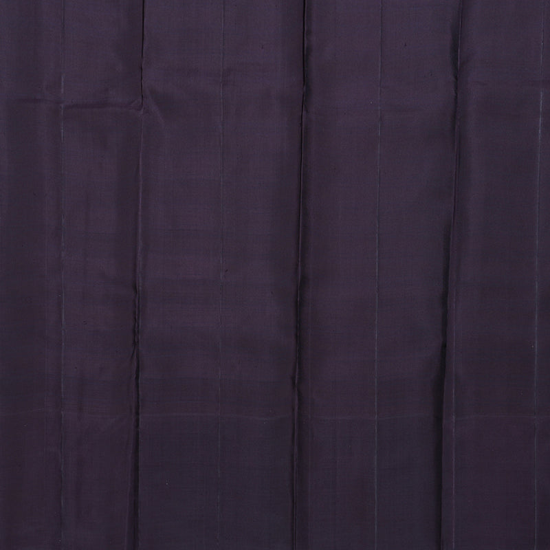 Hayagrivas Multi Color-Beige and Sampanga Coloured Kanjivaram Silk Saree with Purple Border - BBD581G4-2