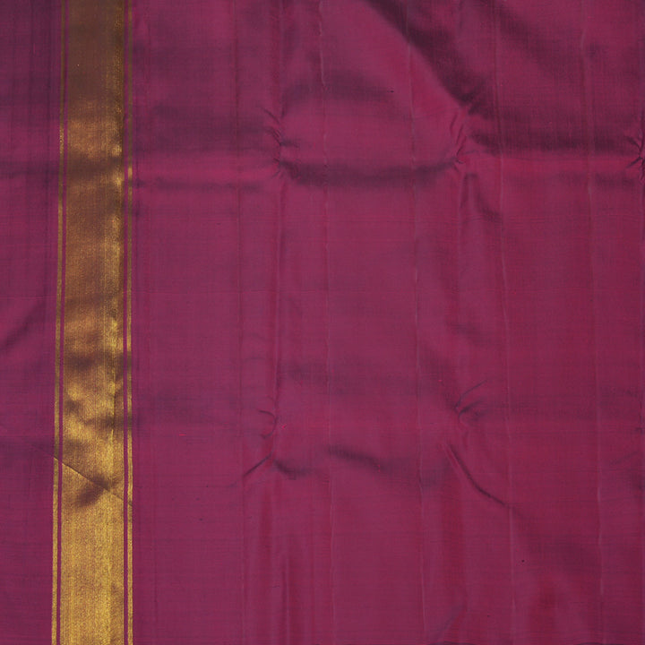 Hayagrivas Handloom Navy Blue Kanjivaram Silk Saree BBD581G5-1