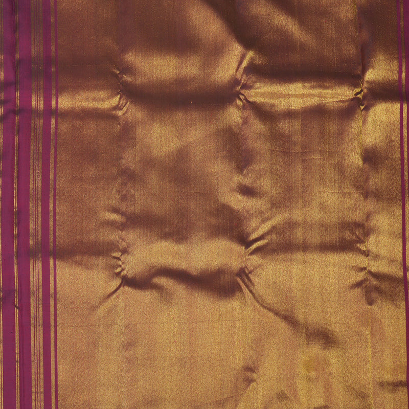 Hayagrivas Handloom Navy Blue Kanjivaram Silk Saree BBD581G5-1