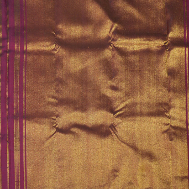 Hayagrivas Handloom Navy Blue Kanjivaram Silk Saree BBD581G5-1